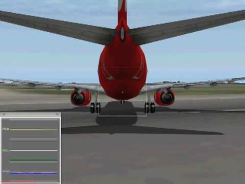 how to control rudder in x plane