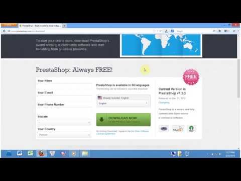 how to install prestashop on localhost xampp