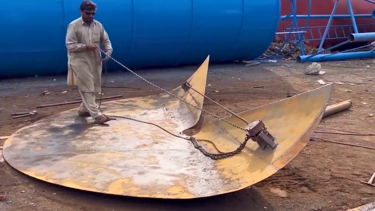 Men Build GIANT GRAIN SILO by Hand Using Limited Tools | Start to Finish by @pkrestoration1461