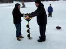 Kirsten and the Ice Auger