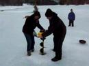 Kirsten and the Ice Auger