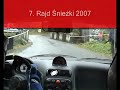 7. Rajd Śnieżki 2007 OS 3 Kamieński - Perek
