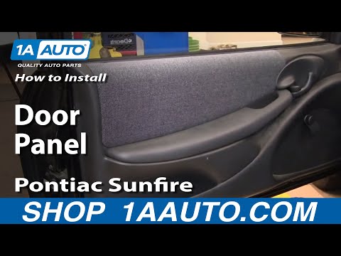 How To Install Remove Door Panel Cavalier Sunfire 95-05 1AAuto.com