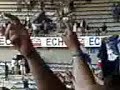 Racing Genk fans cheering for Logan Bailly after game Genk - Moeskroen