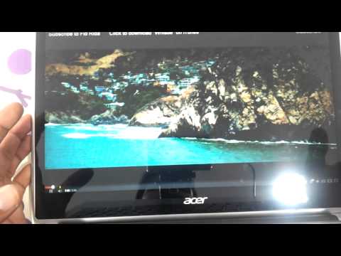 acer aspire v5 471p touch screen hybrid notebook video review look and feel in hd