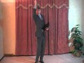 Mark Carney forensics slam poetry performance for Millard South