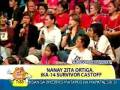 videos de Nanay Zita Ortiga Unang Hirit  14th survivor cast off