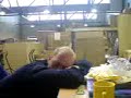 frightening shock in the warehouse