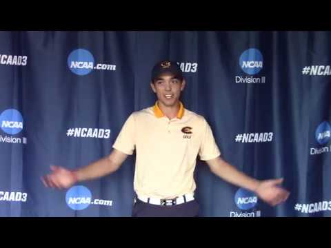 MGOLF: Ryan Isaacson's interview following the first round of the NCAA DIII Championship