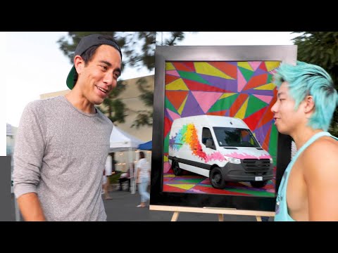 Tricking ZHC with an Art Illusion #shorts