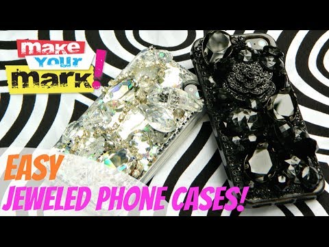Easy Jeweled Cell Phone Cases