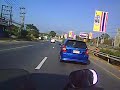 (Arboga) Driving in stock of traffic..