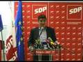 Predsjednik SDPa Zoran Milanović se obraća Glavnom odboru