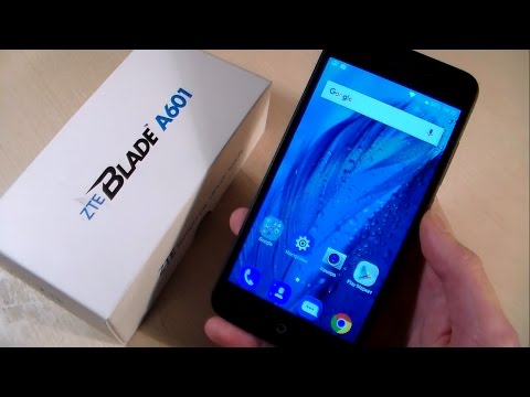 Обзор ZTE Blade A601 (black)