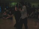 Carrie and J. Abling perform tango at Friday Night Blues