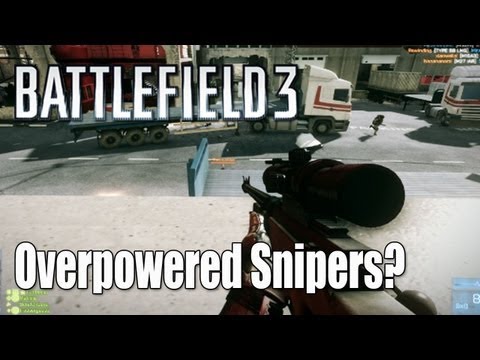 BF3 Sniper Patch - Hey guys. Today's video, I talk about the recent changes to the Recon's bolt action rifles. Many believed they would become overpowered and excel in all situ...