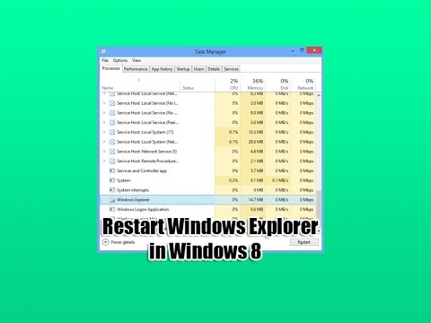 how to restart windows 8