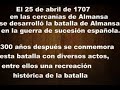 Recreación de campamento de la batalla de Almansa