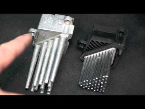 DIY BMW E46 Blower motor Resistor, Final Stage Unit replacement