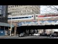NYCTA : Orion VII NG 3838 On The M60, VII CNG 7777 On The Bx15  MNRR New Haven Line Train @ 125th Street 7777 must have been the jackpot bus cause alot of good things happened all in one video!