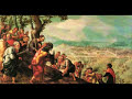 tom�s luis de victoria
(h. �vila 1548 - madrid 1611)

officium hebdomadae sanctae
roma 1585

pueri hebraeorum.
la colombina - schola antiqua
--------------------------------
pueri hebraeorum vestimenta prosternebant in via et clamabant dicentes:

hosanna filio david, benedictus qui venit in nomini domini.
--------------------------------
los ni�os de los jud�os extend�an sus vestidos en el camino y gritaban diciendo:

�alegr�a por el hijo de david; bendito el que viene en el nombre del se�or!