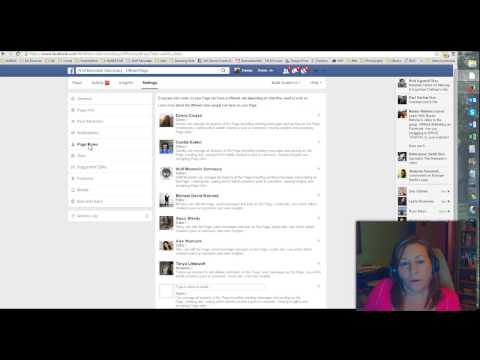 how to know fb page admin