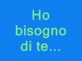 Ho bisogno d'amore - Paolo Meneguzzi