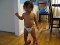 Rosalynn in mommy's shoes