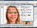 Makeup & hair tutorial for photofiltre/photofiltre studio