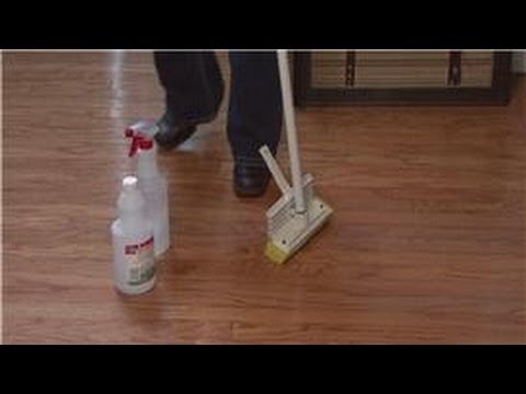 how to properly mop wood floors