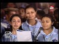 فيديو لكورال العائلة المقدسة ( كنيسة مارجرجس هيليوبلس ) فى احتفالات العذراء بجبل الطير من برنامج البيت بيتك تقديم محمود سعد