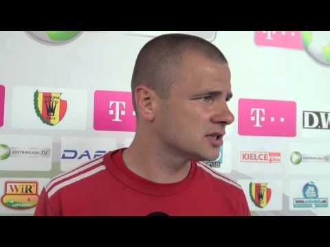 Kamil Kuzera o zajściach z policją po meczu Korona Kielce - Jagiellonia Białystok
