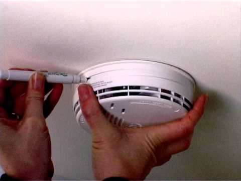 how to remove ei smoke alarm cover