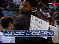 Rasheed Wallace and Chris Webber on the Bullets Rasheed Wallace and Chris Webber on the Bullets