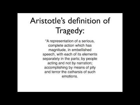 Poetics - The first of a 2-part series on Aristotle's Poetics, which talks about the history of poetry and drama and ends with Aristotle's definition of a tragedy. Par...