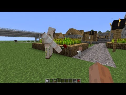 how to make a baby villager in minecraft