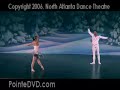 nutcracker snow pas de deux and waltz of the snowflakes