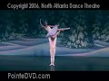 nutcracker snow pas de deux and waltz of the snowflakes