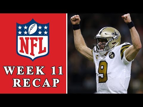 Video: NFL Week 11 Recap: Time to take Drew Brees, Saints seriously | NFL | NBC Sports