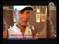 elena dementieva visits a chocolate factory in antwerp.