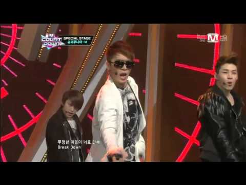 breakdown - 2013년 1월 31일 목요일 슈퍼주니어M_Break Down Break Down by Super Junior-M@Mcountdown 2013.1.31 Wanna know more about your favorite K-pop artist? - Subscribe http://www...