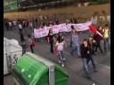 Corteo Universitario 7/11/2008 No Gelmini scontri polizia