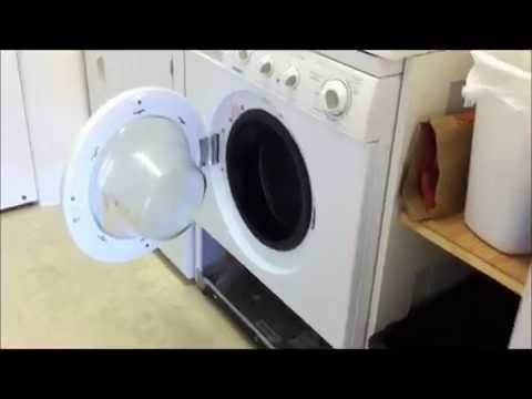 how to drain electrolux front loader