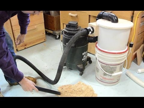 Building the two-bucket cyclone