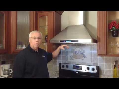 how to vent out a range hood