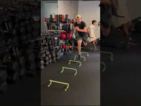 Strength and conditioning work with Dean Shiels