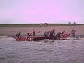 boomstamkajak - de aanlanding
