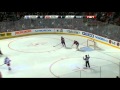 Rene Bourque big hit on Carl Hagelin