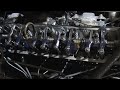 Bloomfields Bedford O Type 28hp engine, Valve Train Running.