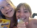 a milk and cereal